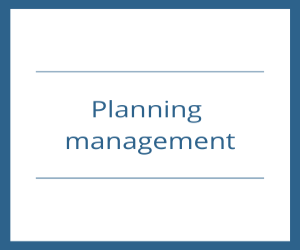 Planning management
