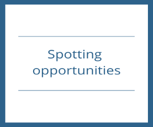 Spotting opportunities