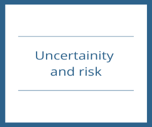 Uncertainity and risk